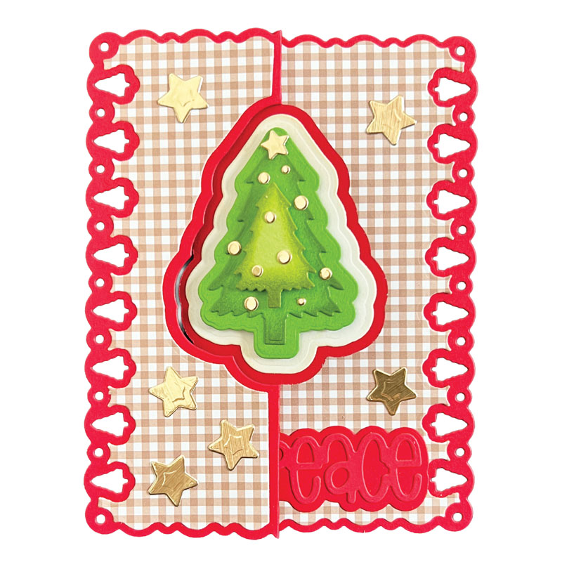 Christmas Tree Edge Flip-it