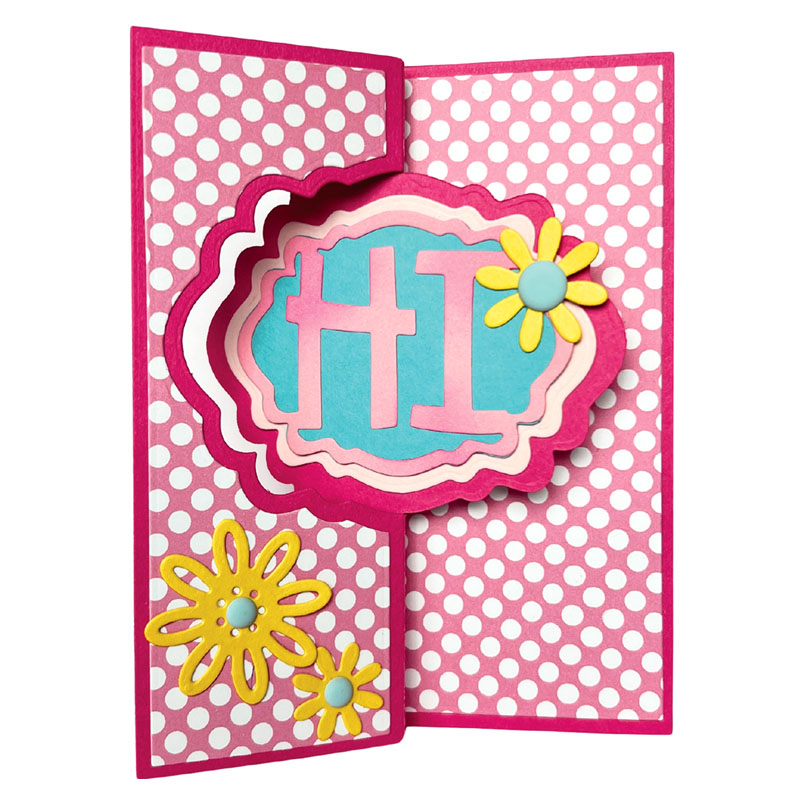 Bouncy Flip-it Card Die Set
