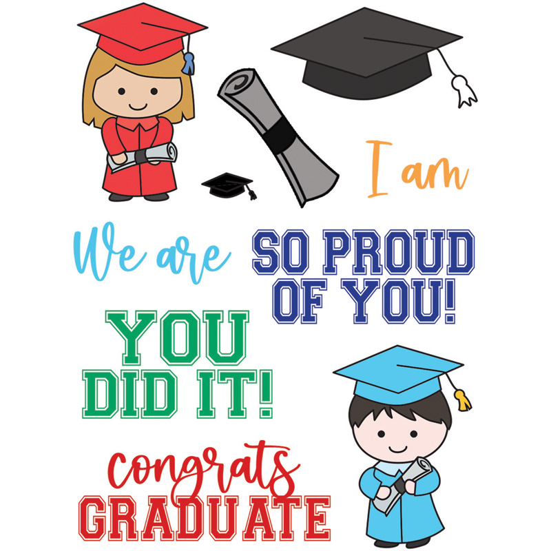 Graduation Stamps & Dies