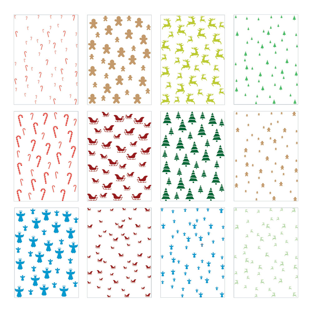 Holiday Layered Stencils