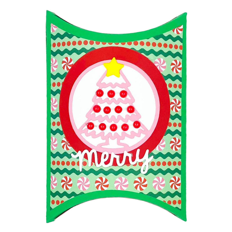 Large Holiday Pillow Box