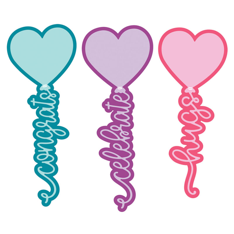 String Balloon Word Dies