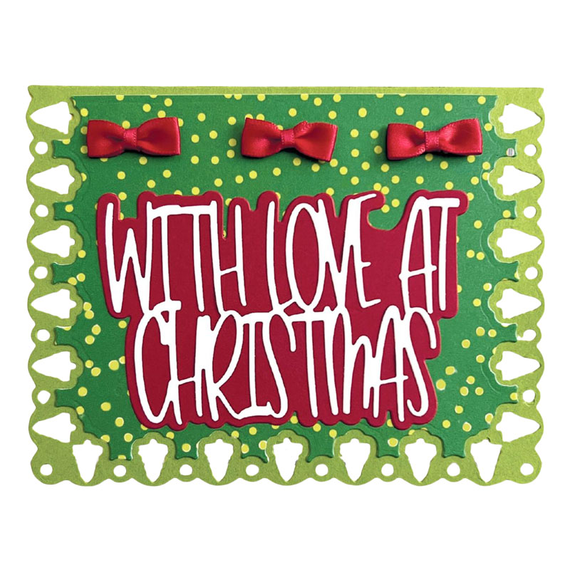 With Love at Christmas Card
