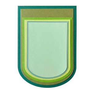 5x7 Rounded Banner Nesting Die Set #2