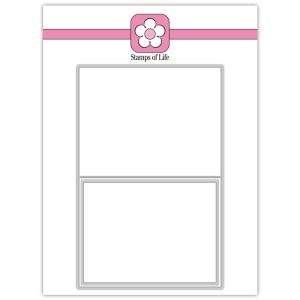 A2 Card Base Basic Die Set