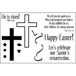 Easter4Him Clear Stamp Set of 13