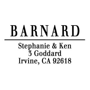 Label 1 Custom Stamp