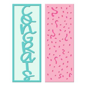 Gate Fold A2 Card Die