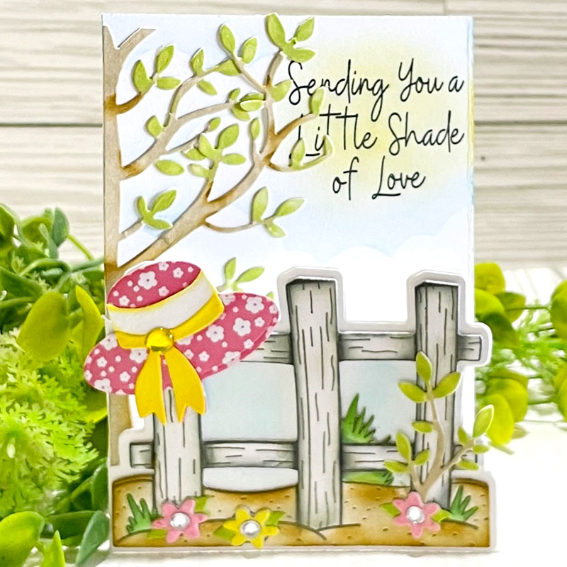 Handmade card made with The Stamps of Life products