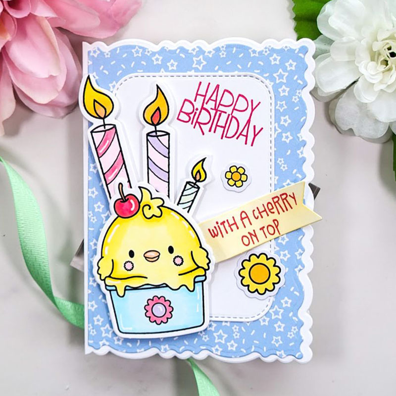 Handmade card made with The Stamps of Life products
