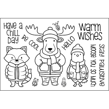 All Bundled Up Stamp Set
