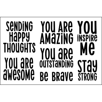 Bold Inspirations Stamps

