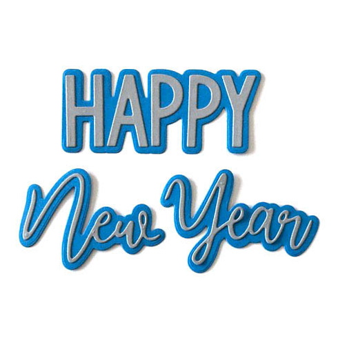 Cheerful Happy New Year Dies
