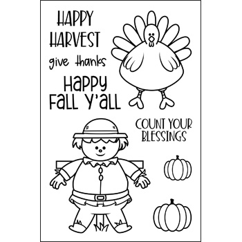 Pudgies Fall4HSN Clear Stamps
