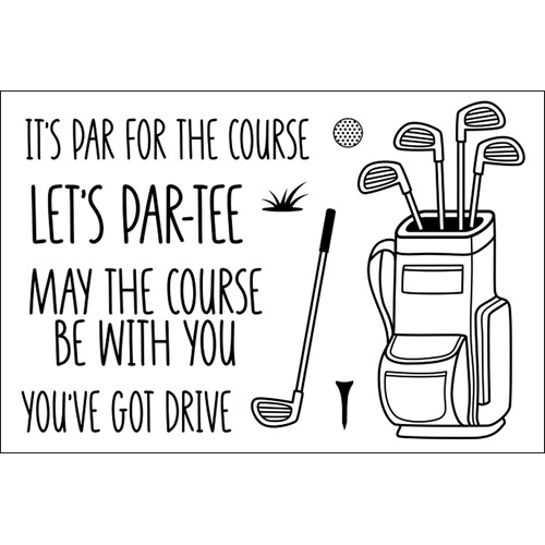 Golf Time Stamps

