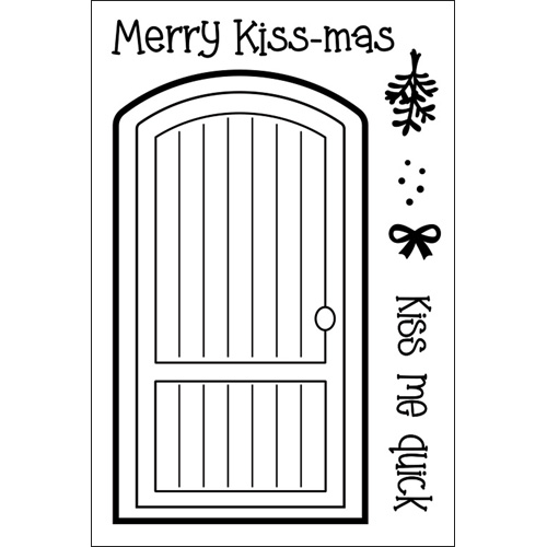 Mistletoe Door Stamps

