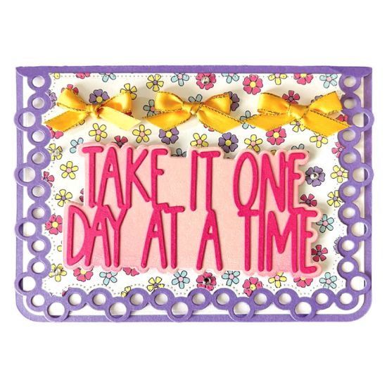 5x7 Circle Edge Card Die Set
