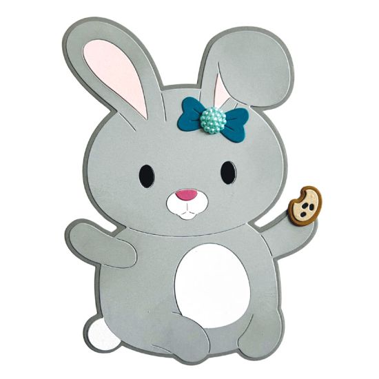 5x7 Bunny Friend Fold-it Card Die Set
