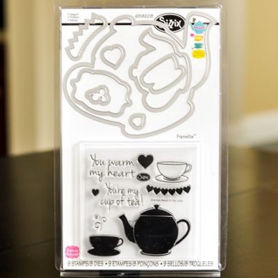 Sizzix Teapot Dies/Stamps

