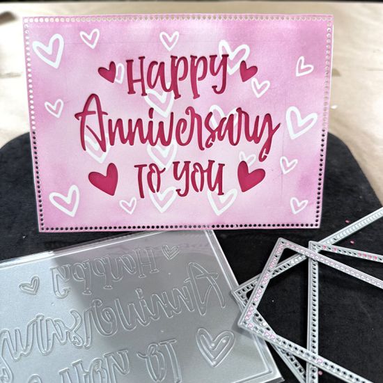 Stephanie's Crafting Corner Anniversary Card
Stephanie created this card on Stephanie's Crafting Corner, episode #165

