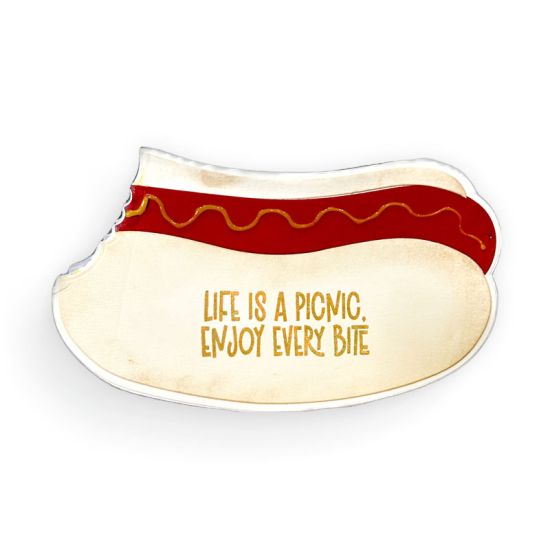 Hot Dog Mini Slimline Fold-it Card
