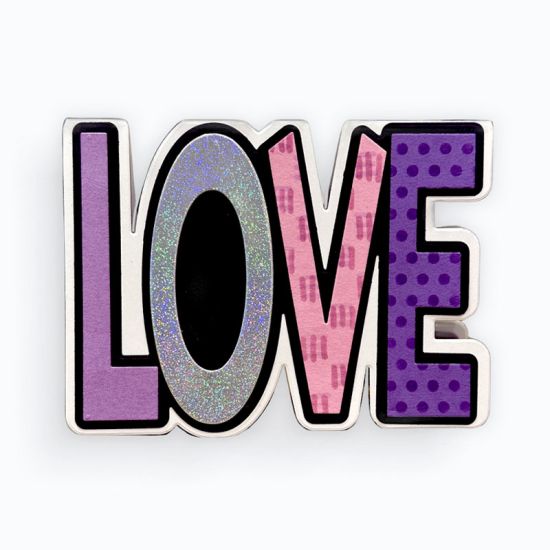 LOVE Word Fold-it Card
