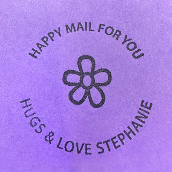 Circle Personalized Stamp With Flower
This is the Circle Personalized Stamp with the Flower icon selected.

The Circle Personalized Stamp was designed to coordinate with the largepostmark2stamp Stamp and Dies Sets or use it on it's own.
Keywords: Personalized Stamps