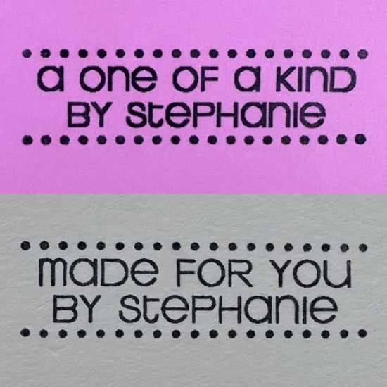 "Created By" Personalized Stamp
These personalized stamps are the "Created By" Personalized Stamp.

