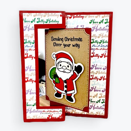 Sending Christmas Cheer
Keywords: happysanta2stamp Flip-its