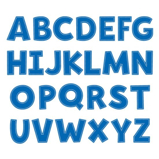 Alphabet Stitchable Dies (HSN)
