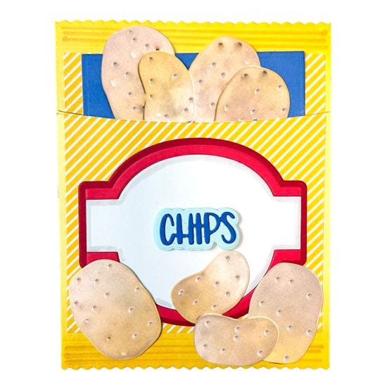 Bag of Chips Card Die Set
