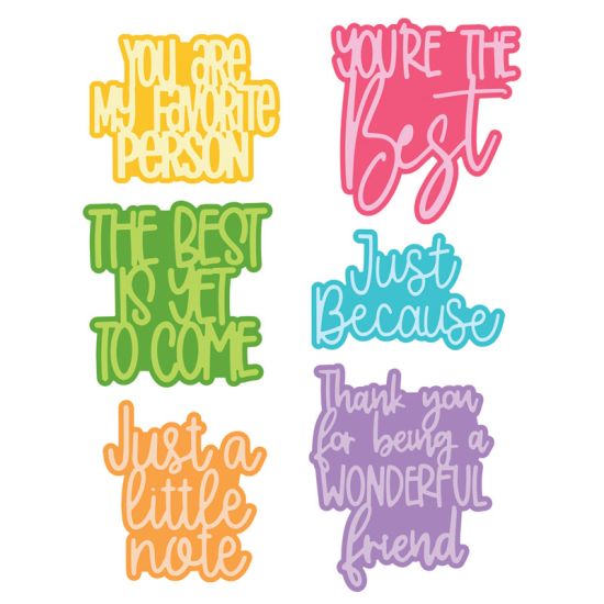 Best is Yet to Come Word Die Set
HSN Item 925-000
