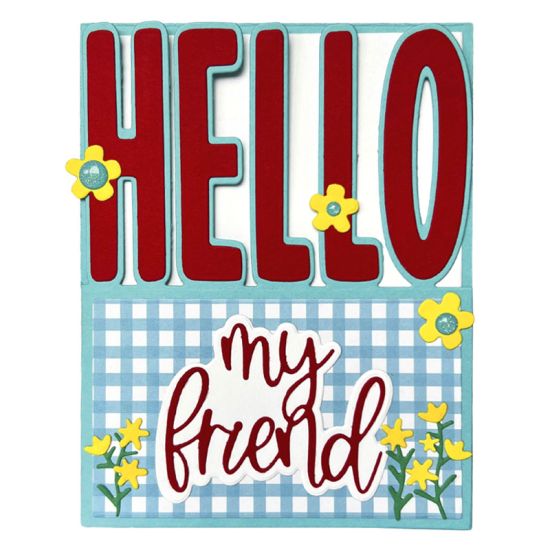 Big Hello A2 Card Die Set
Item 898-924 on HSN

