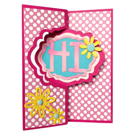 Bouncy Interactive Flip-it Card Die Set (HSN)
