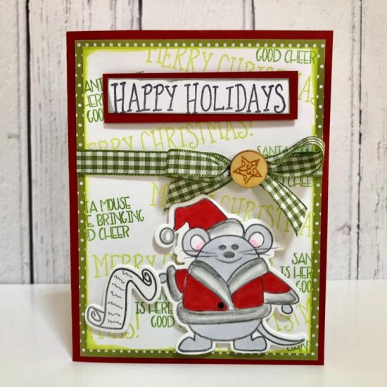 Christmas Santa Mouse
