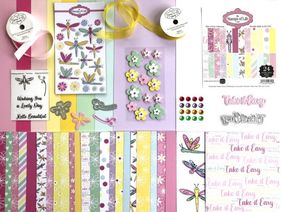 February 2020 Card Kit (Take it Easy Collection)
