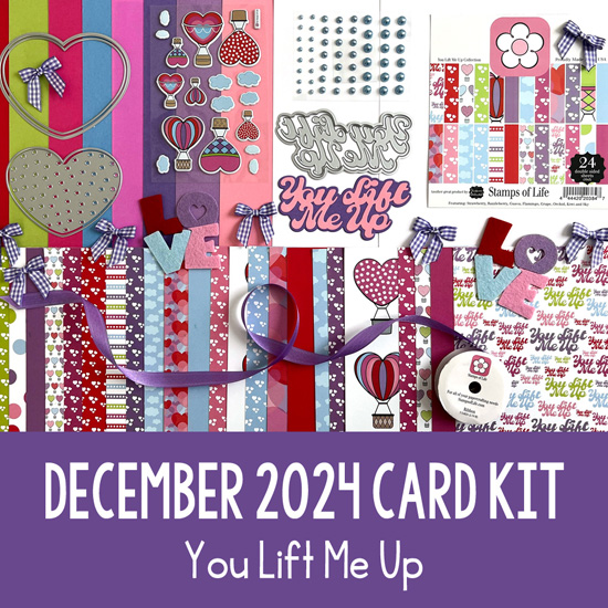 December 2024 Card Kit (You Lift Me Up Collection)
