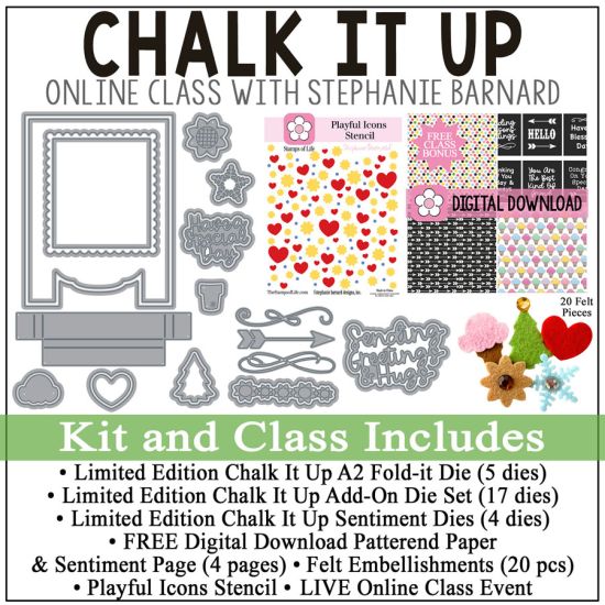 Chalk It Up Online Card Making Class
