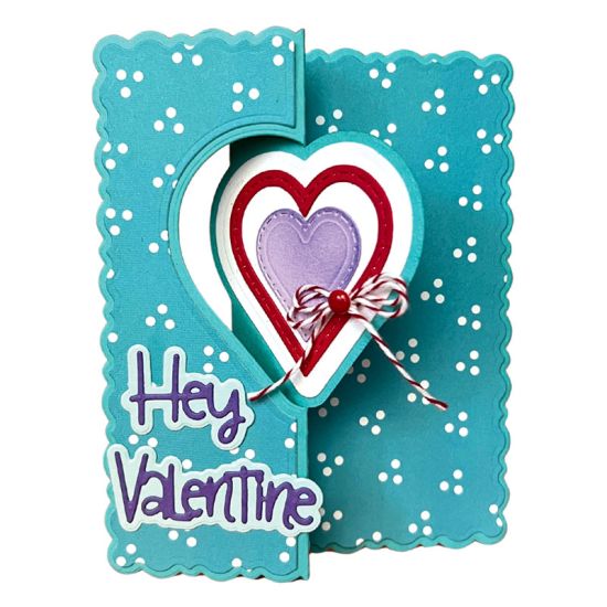 Deckle Edge Heart Flip-it Card Dies
Item 912-357 on HSN
Keywords: HSN
