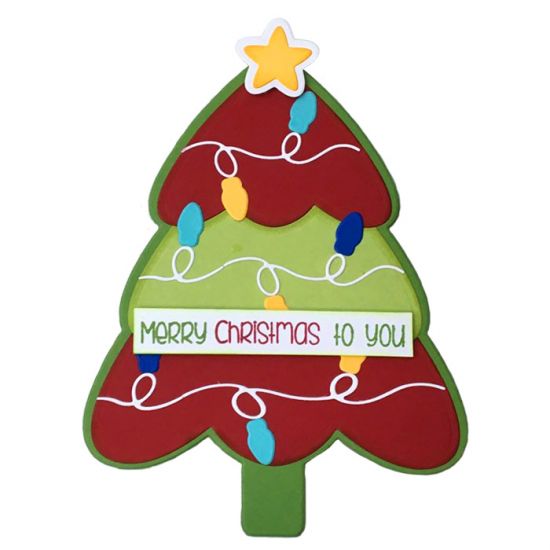 Christmas Tree Fold-it
