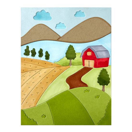 Country Road Background Die
