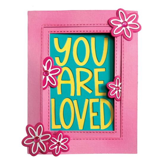 Double Window Card Die Set
