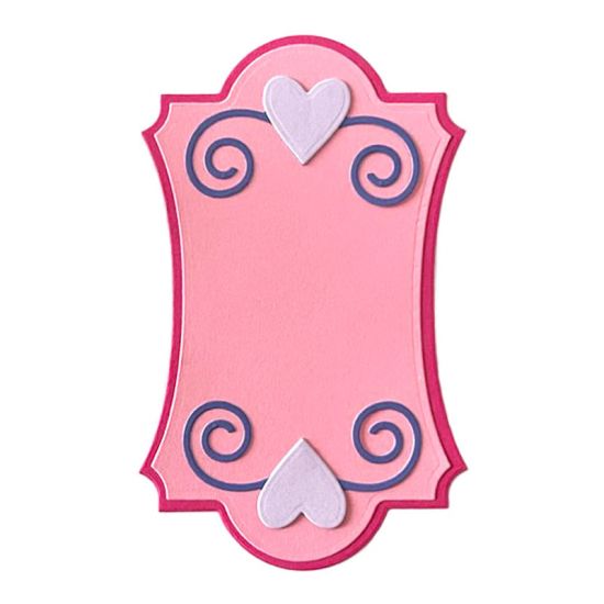 Graceful Shape with Hearts Die Set
