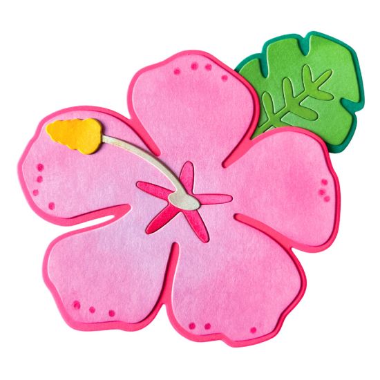 Hibiscus Fold-it Card Die Set
