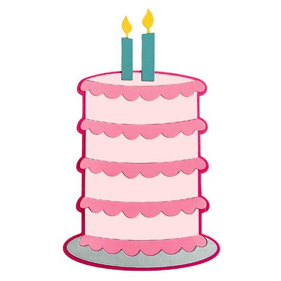 Layered Cake Fold-it Card Die Set

