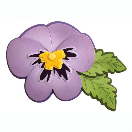 Pansy Fold-it Card Die Set
