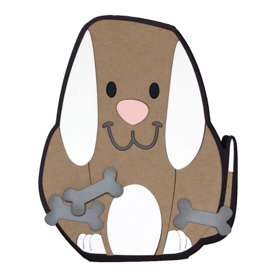 Puppy Fold-it Card Die Set
