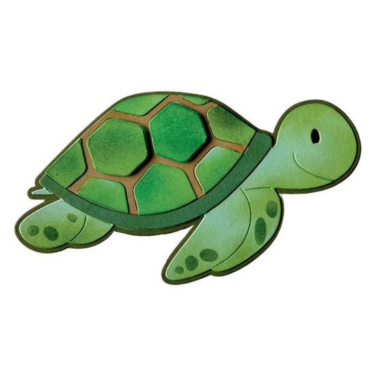Sea Turtle Fold-it Card Die Set (July 2023 Fold-it Club)

