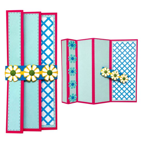 Slimline Tri-Fold Card Die Set
