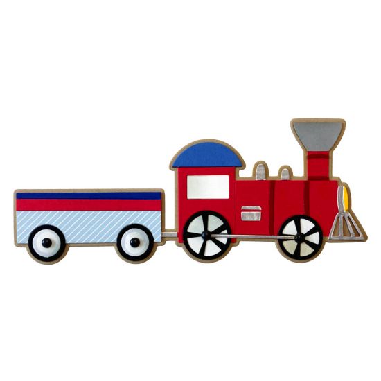 Train Slimline Fold-it Card Die Set

